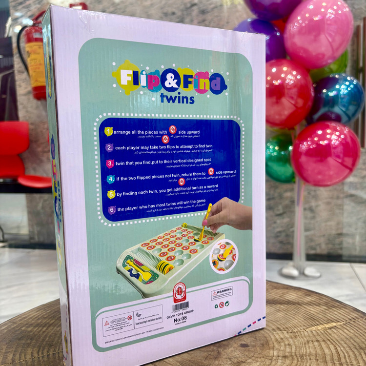 بازی فکری flip and find از شرکت family games