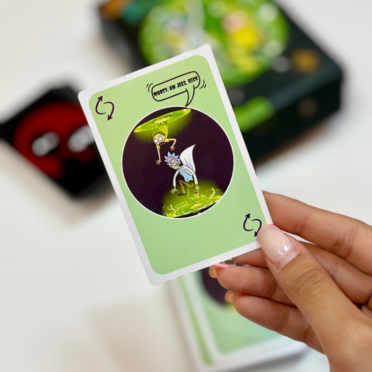 بازی کارتی UNO Rick and Morty (اونو ریک و مورتی ) از شرکت Maya Games