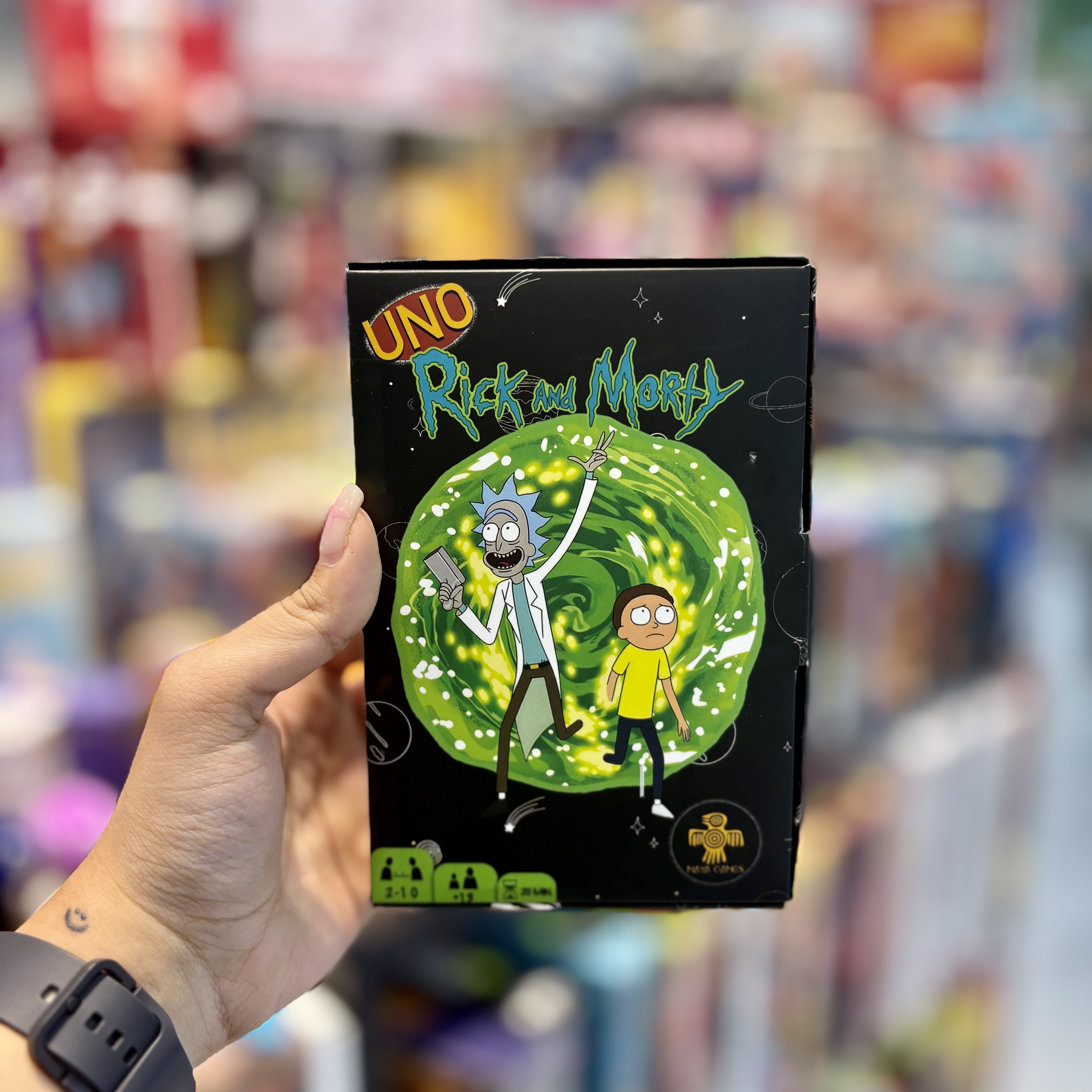 بازی کارتی UNO Rick and Morty (اونو ریک‌ و مورتی ) از شرکت Maya Games