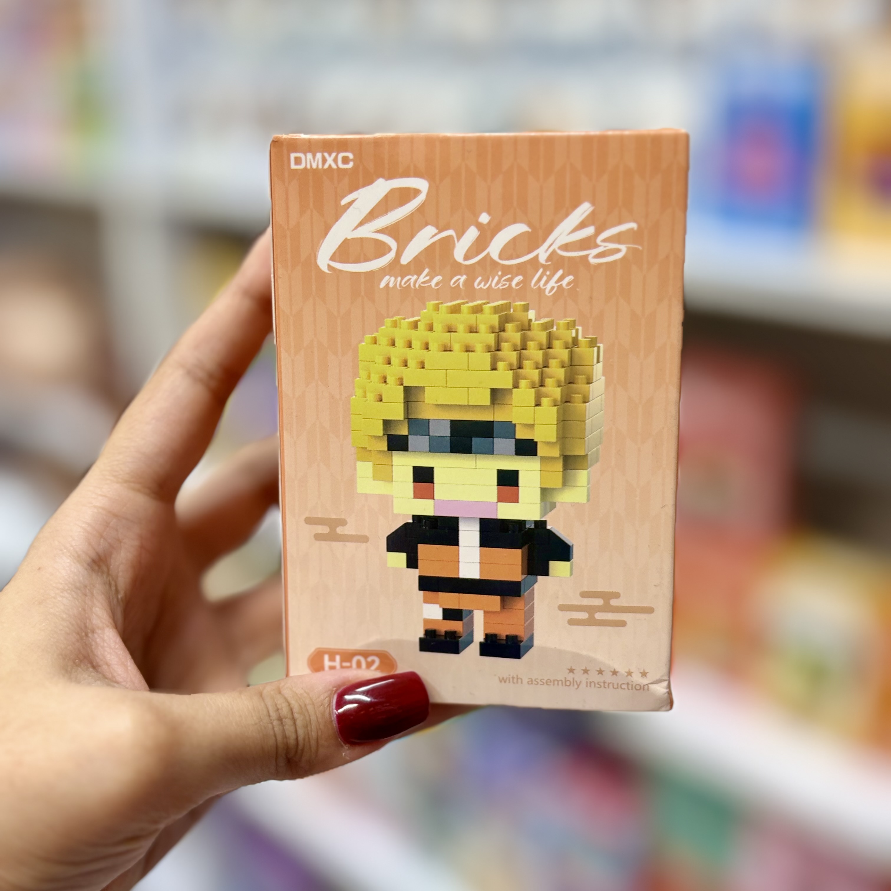 لگو طرح شخصیت ناراتو از شرکت BRICKS