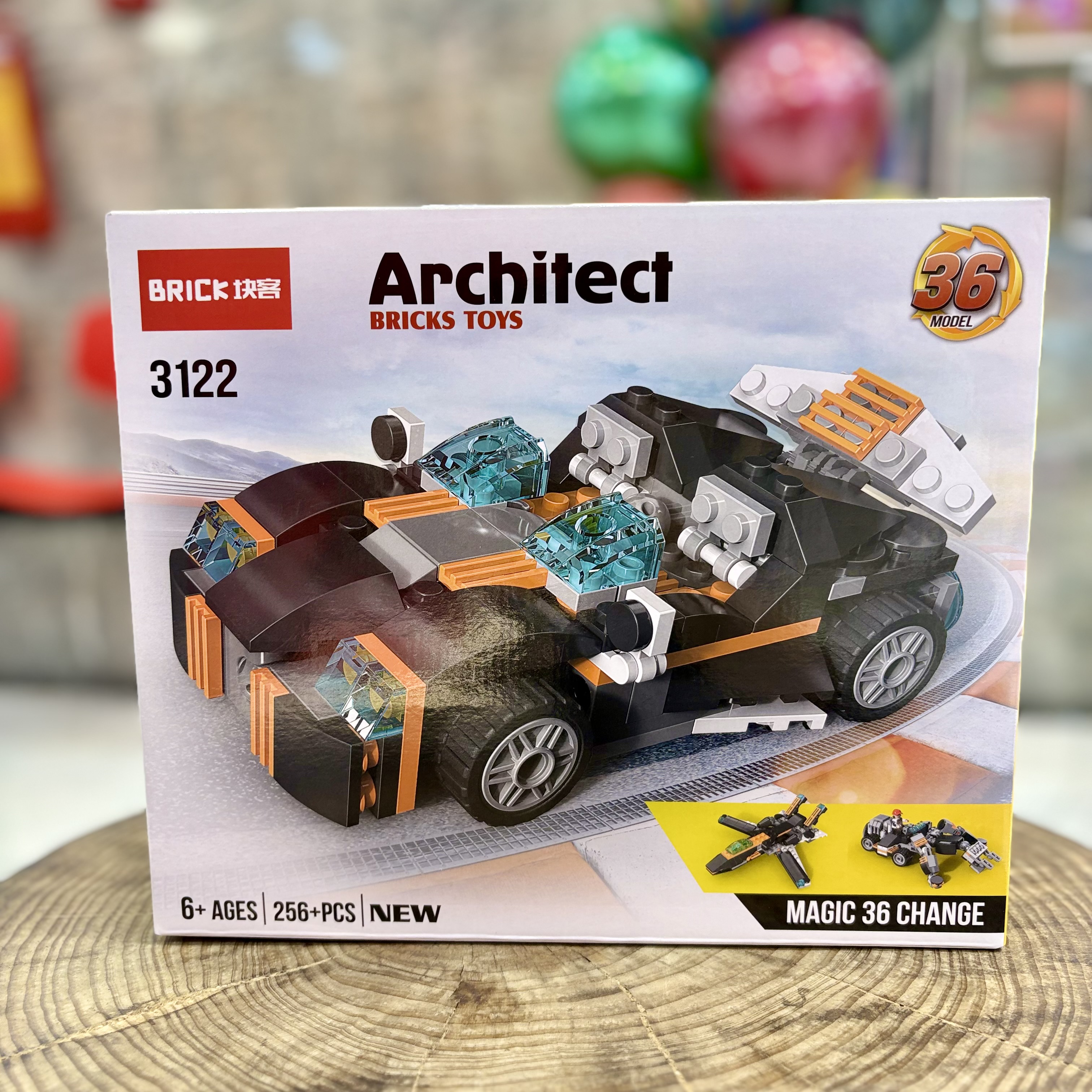 لگو ماشین تبدیل‌شونده Magic 36 Change برند: Architect Bricks Toys
