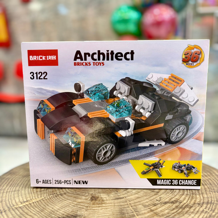 لگو ماشین تبدیلشونده Magic 36 Change برند: Architect Bricks Toys