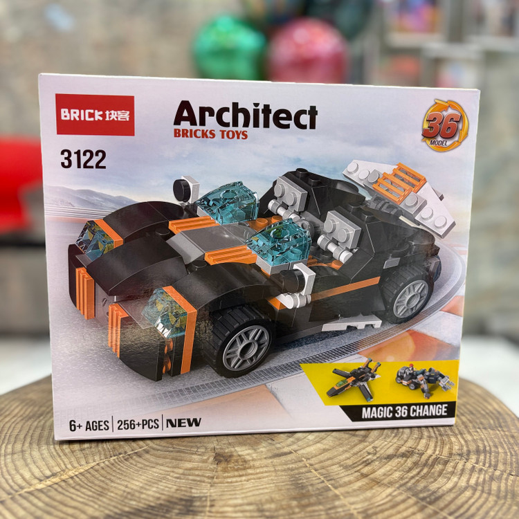 لگو ماشین تبدیلشونده Magic 36 Change برند: Architect Bricks Toys